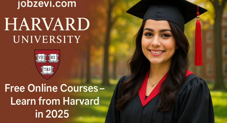 Harvard University Free Online Courses – Learn from Harvard in 2025